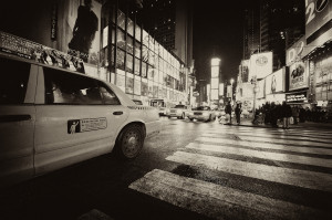 Time Square cab New York Meritzo